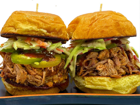 Pulled Pork Sliders with Apple Slaw