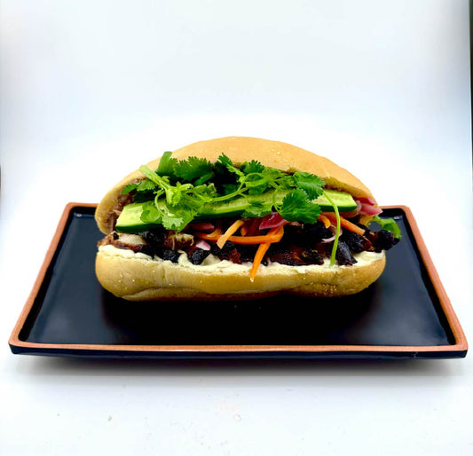 Blueberry Orange Chicken Bánh Mì