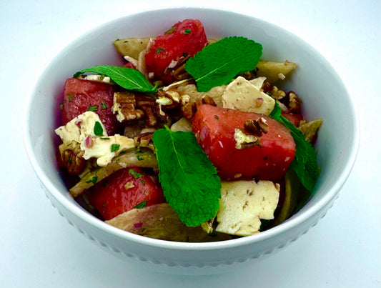 Watermelon, Jicama & Feta Salad