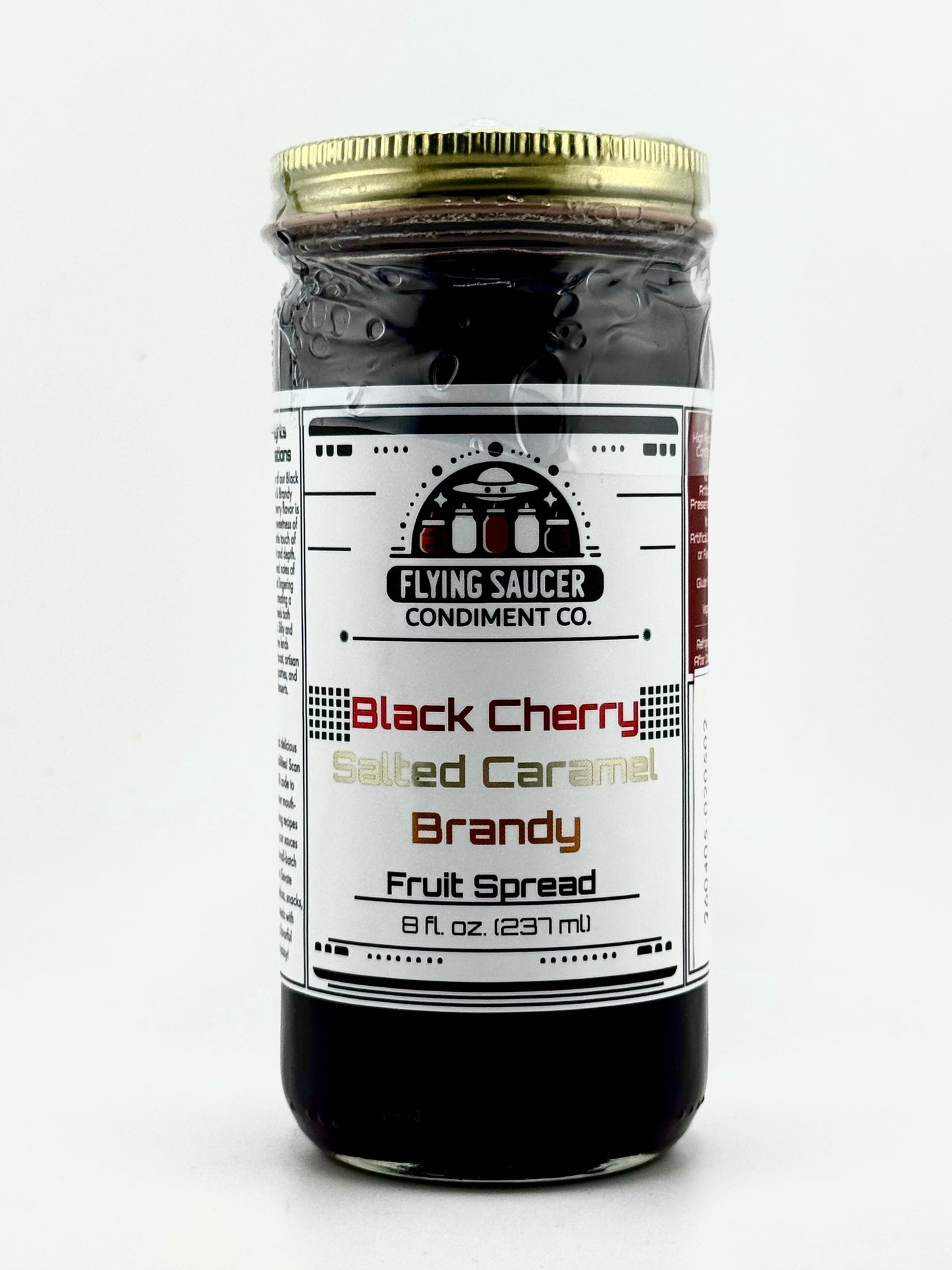 06 - Black Cherry Salted Caramel Brandy Fruit Spread