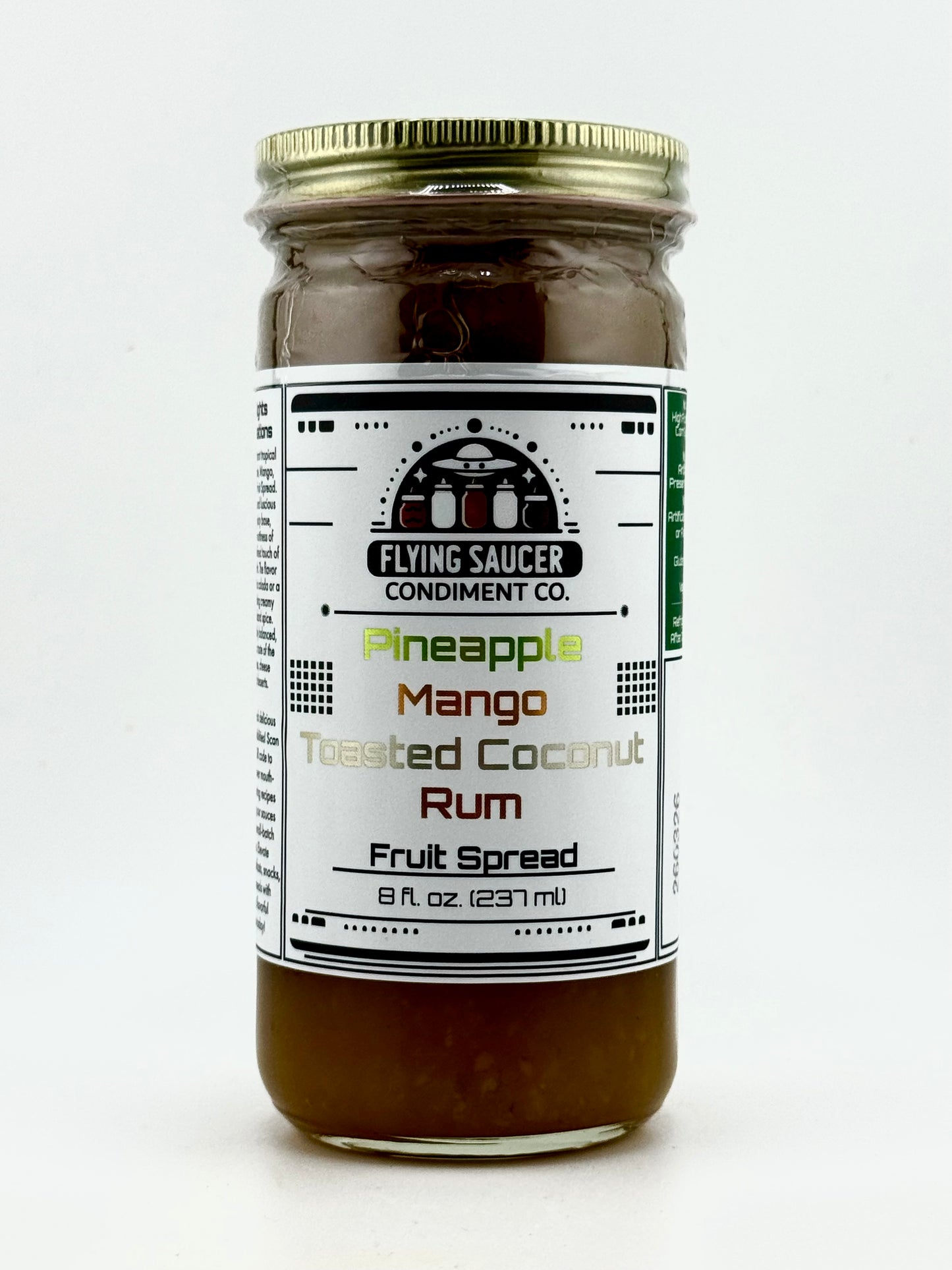 07 - Pineapple Mango Toasted Coconut Rum Fruit Spread